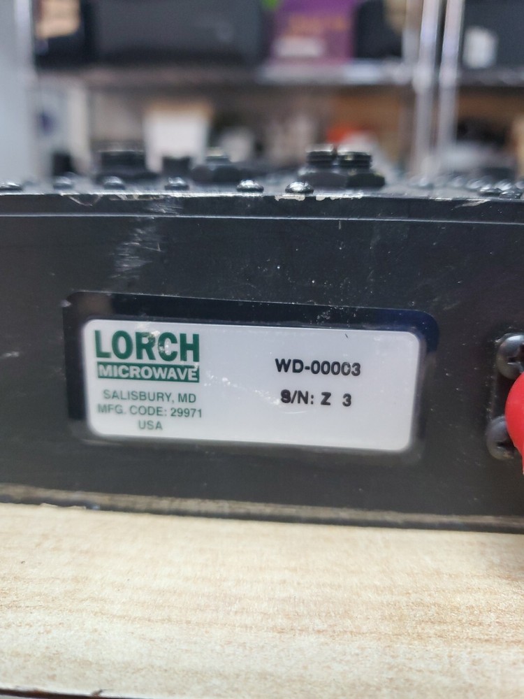 Lorch Microwave WF-00003 Fullband Rx Filter