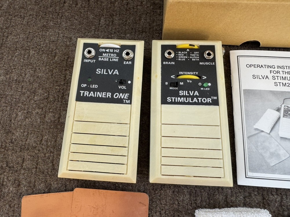 Silva Method Stimulator Mind Control Device Psychorientology Trainer Set Box