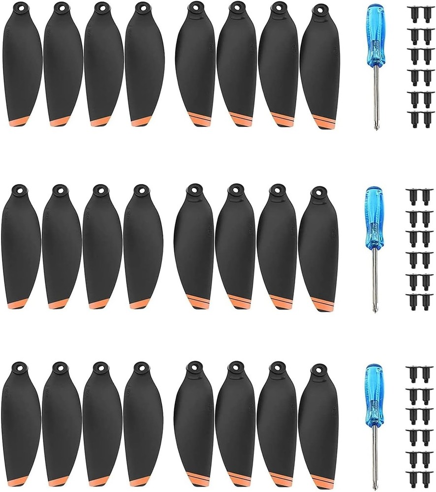 Compact 24 Pcs Replacement Props for DJI Mini SE/Mini 4K, Quick Installation