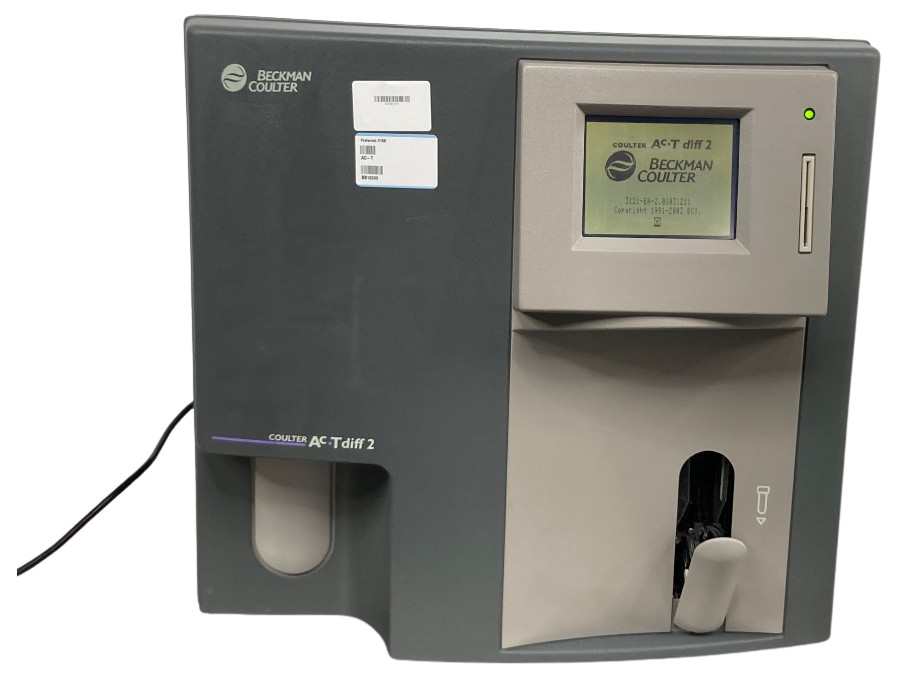 BECKMAN COULTER AC-T DIFF2 HEMATOLOGY ANALYZER