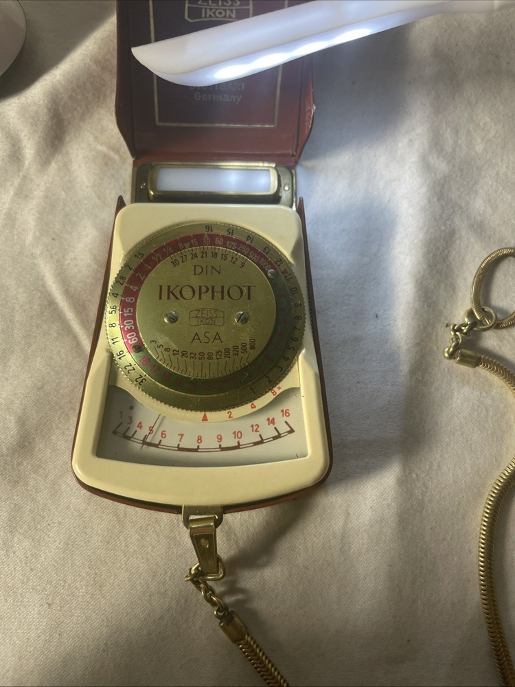 Zeiss Ikon Ikophot Vintage Selenium Light Meter Tested Working Germany
