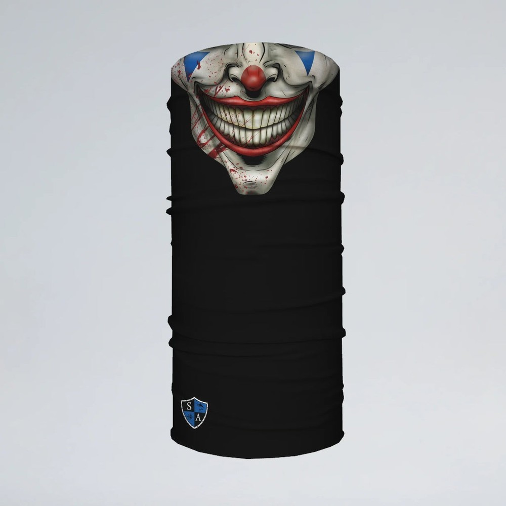 SA Neck Gaiter Face Shield Mr. Jokester Black