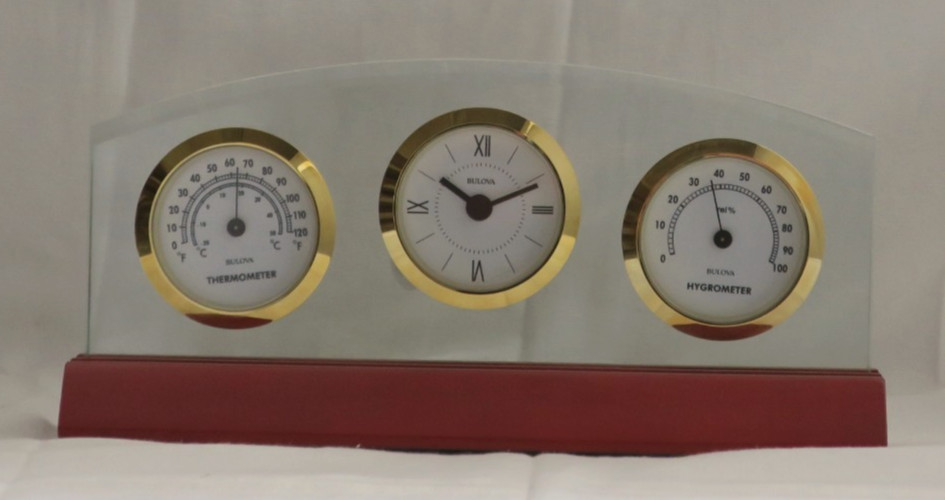 Bulova WESTON Clock B2835