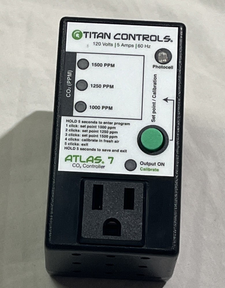 Titan Controls Atlas 7 Co2 Controller Model 702614