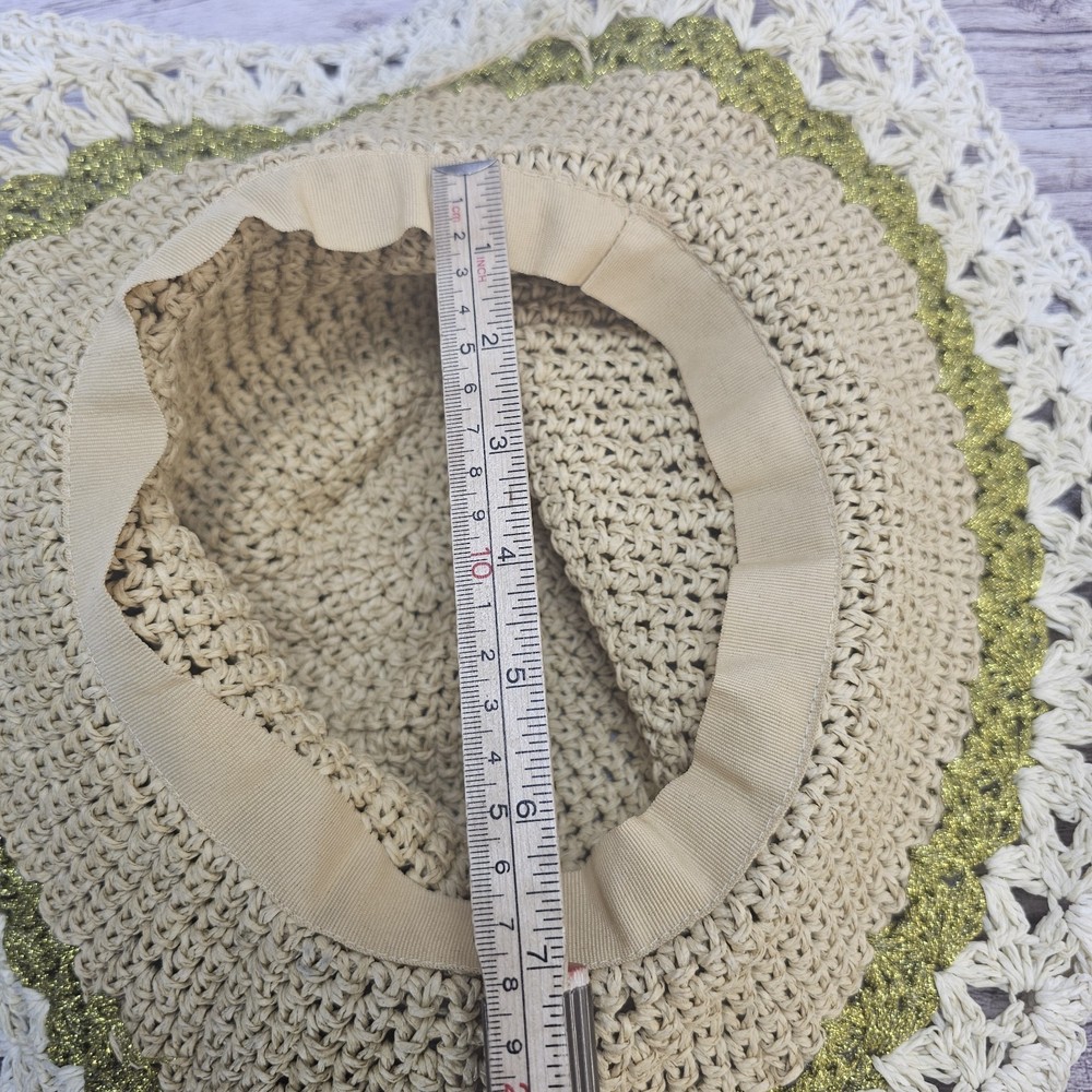 Floppy Straw Hat Summer Hat Beach Hat Hippie Boho Hat