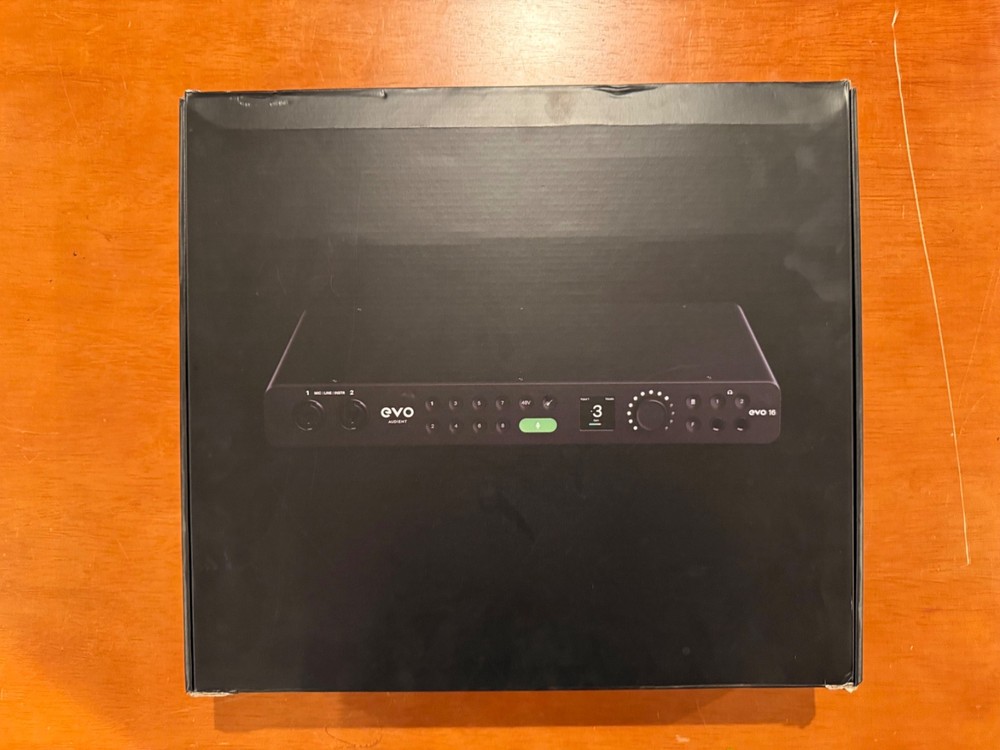 Audient EVO 16 - 24x24 USB Audio Interface in original box. Barely used