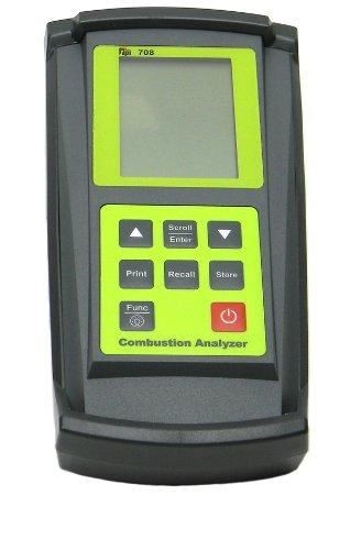 TPI 708 Combustion Efficiency Analyzer with Flue Probe
