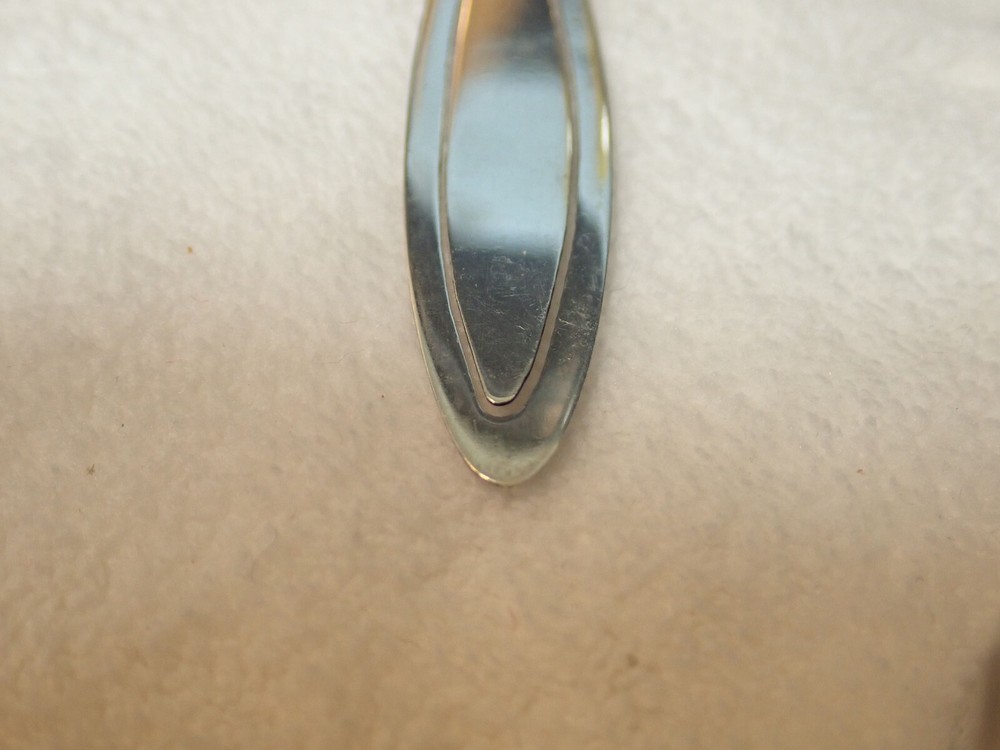 Dutch solid silver or sterling windmill book mark