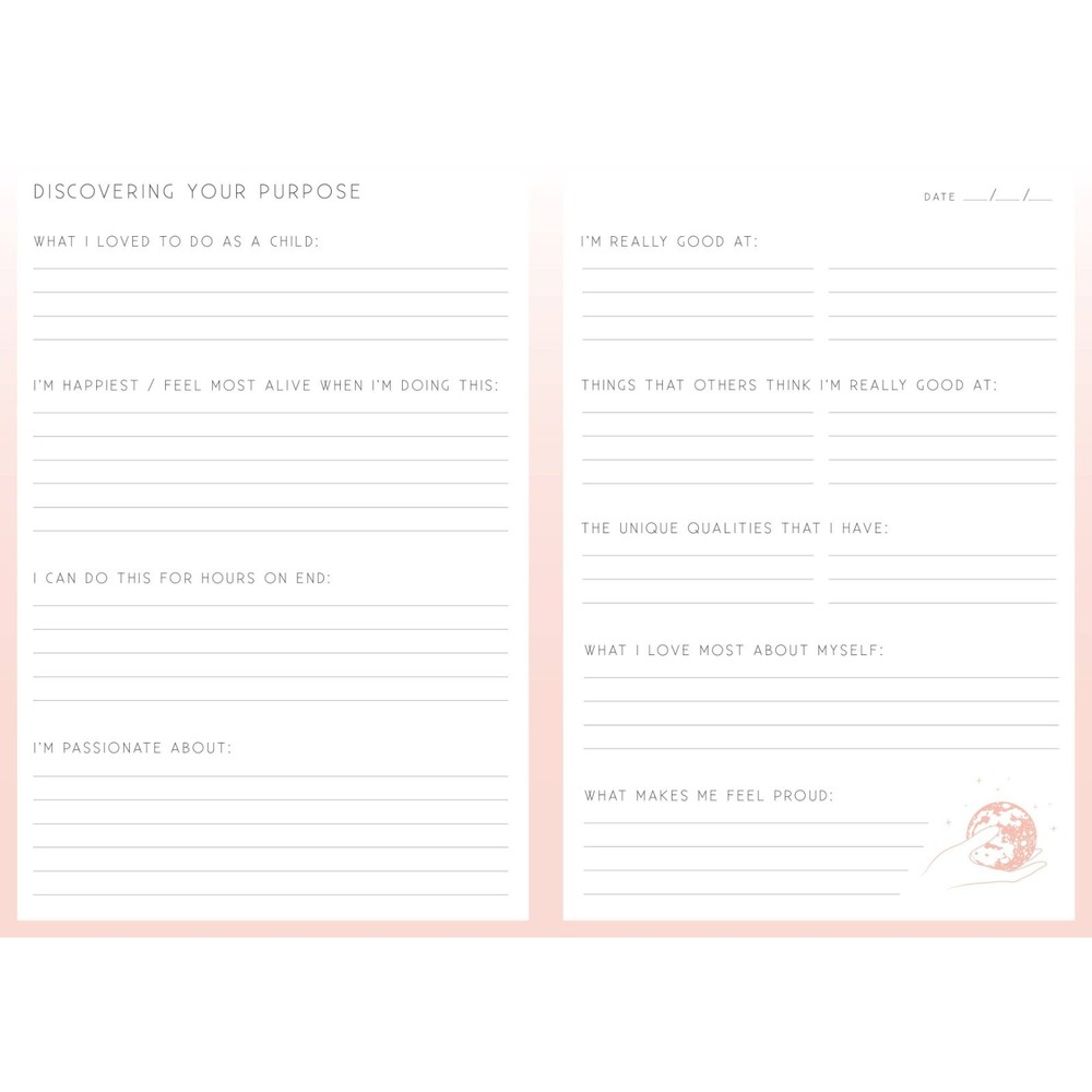 Purpose Journal – 90 Day Guided Mindfulness & Life Purpose Journal