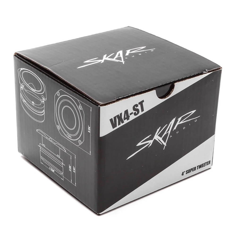 NEW SKAR AUDIO VX4-ST 4" HIGH COMPRESSION TITANIUM BULLET TWEETER - EACH