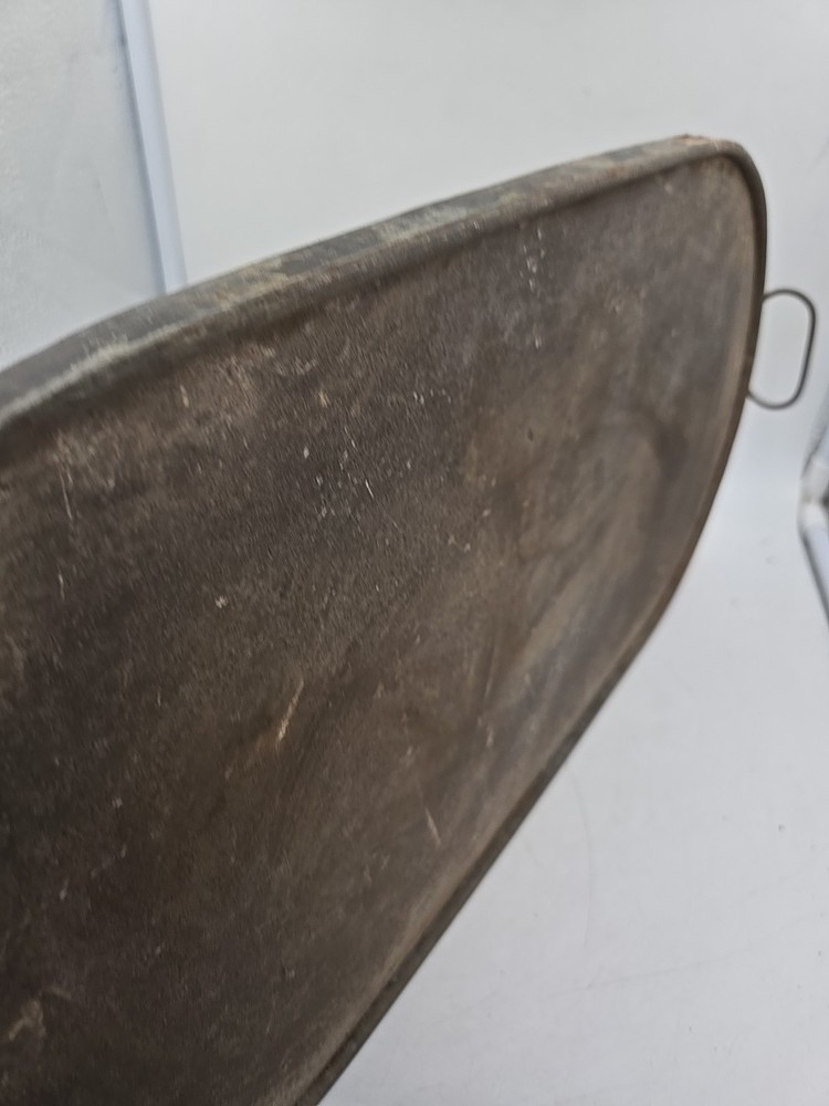 Large oval soapstone griddle Wired Rings 18" By 9"