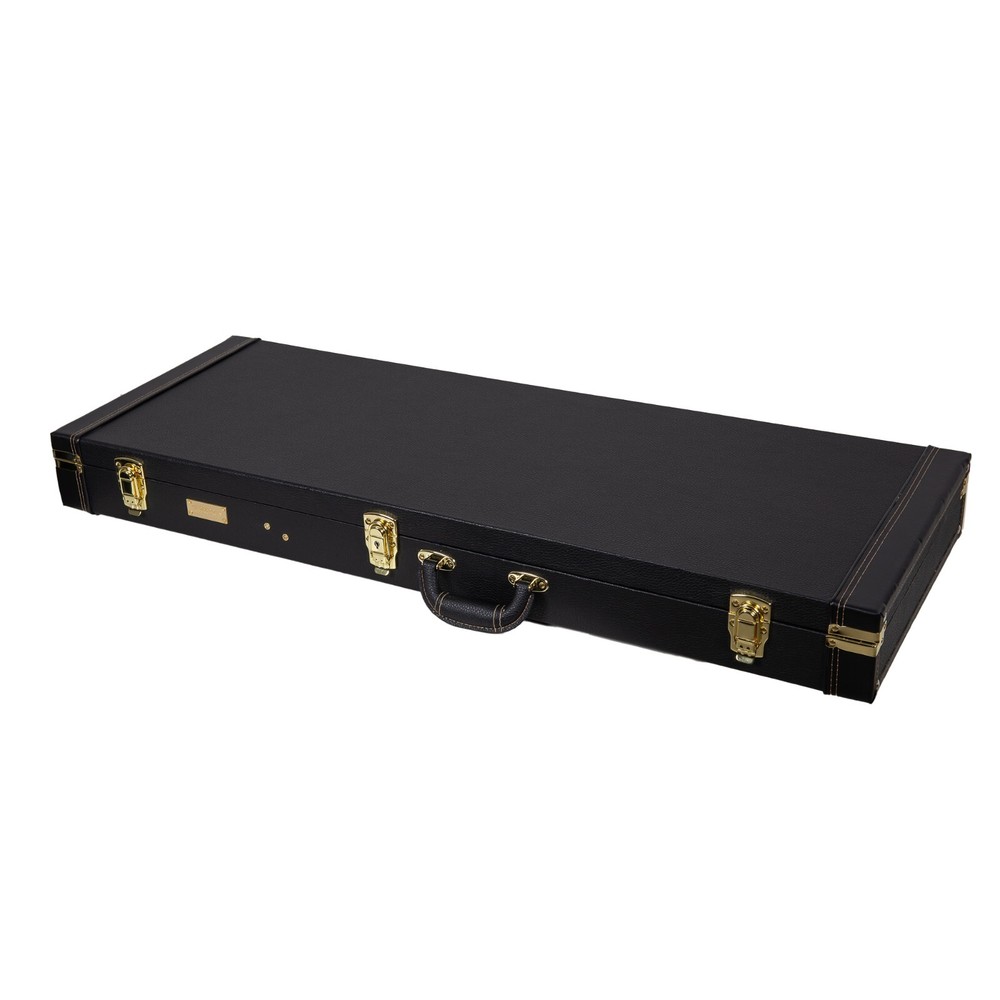 Crossrock PRS SE Hollowbody Electric Guitar Case, Rectangular, Black