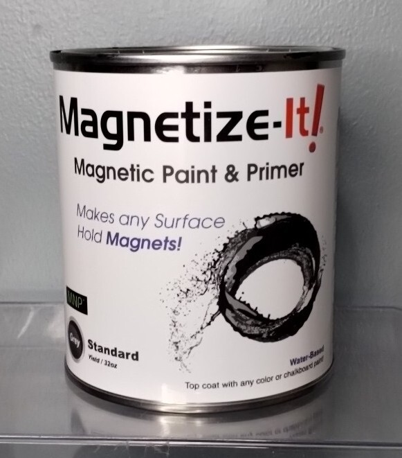 NEW Magnetic Paint and Primer - Standard Yield 32oz