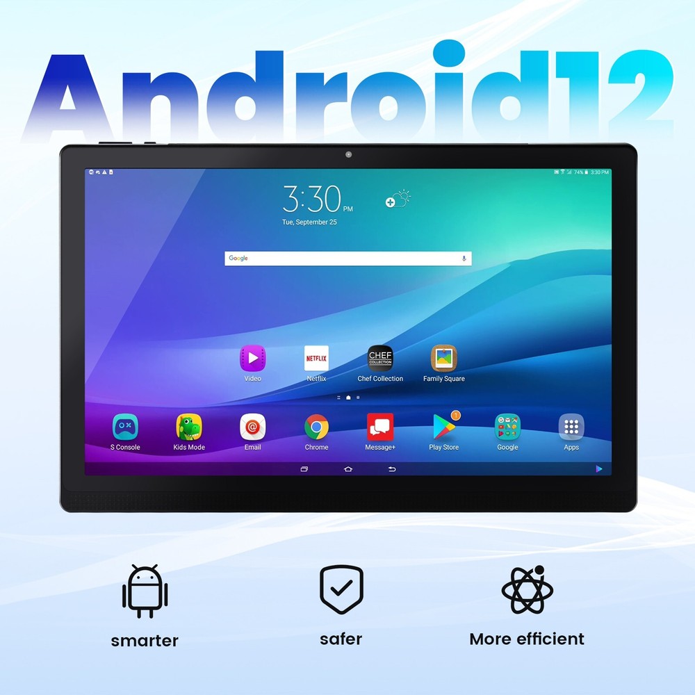 Tablet 14 inch Ultra Big Android 12 Tablets 512GB Storage 12GB RAM IPS Bundle Ke