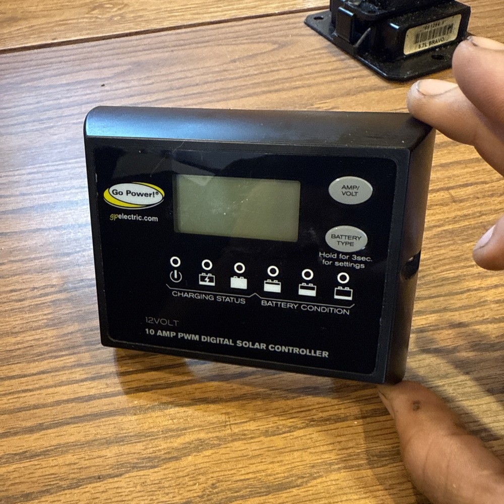 Go Power GP-PWM-10 10amp Digital Solar Controller