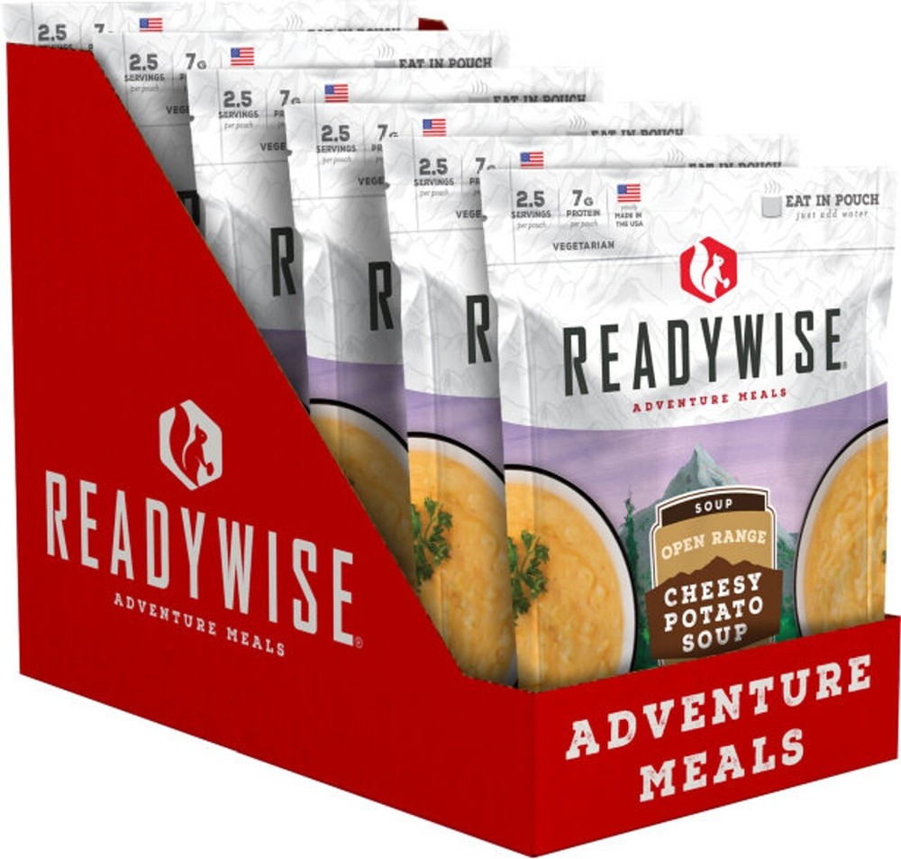 Readywise RW05-010 Open Range Cheesy Potato Soup Case Of 6