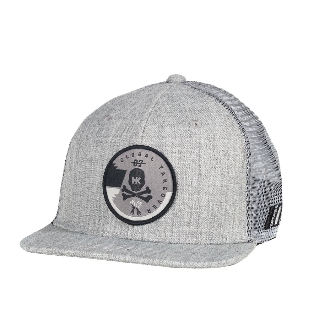 HK Army Snapback Hat- Drift- Grey