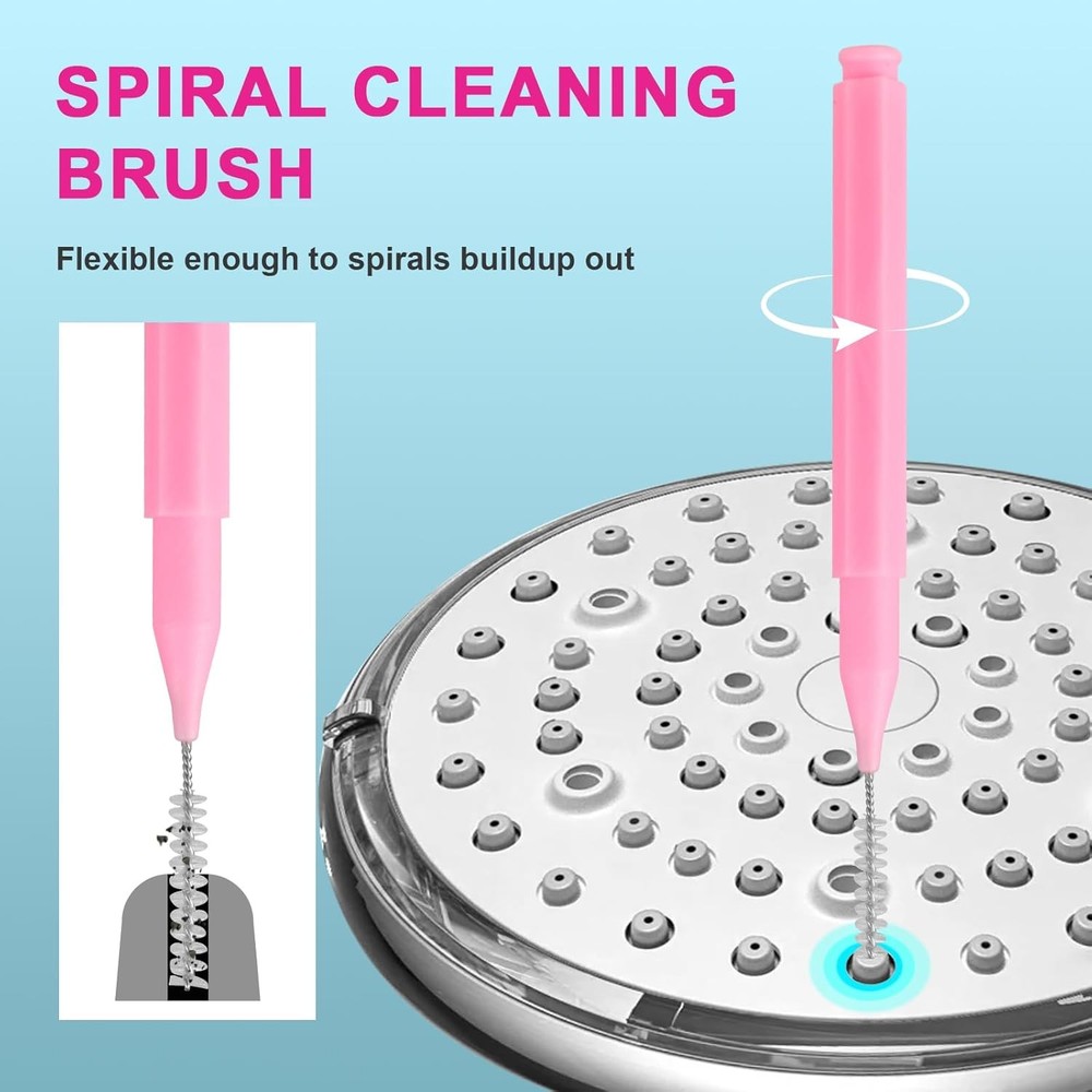 Tiny Cleaning Brushes for Shower Head Nozzle Unclogging Small Holes Kitchen and