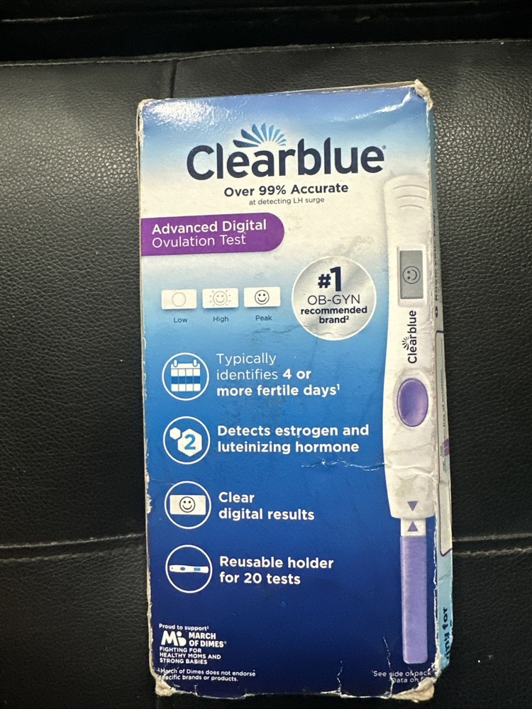 Clearblue Advanced Digital Ovulation Test, Predictor Kit - 20 Tests - New