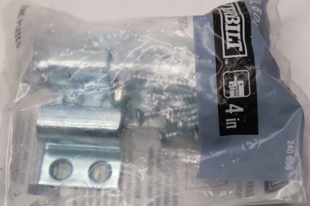 Everbilt 4 in. Zinc-Plated Heavy Duty Barrel Bolt