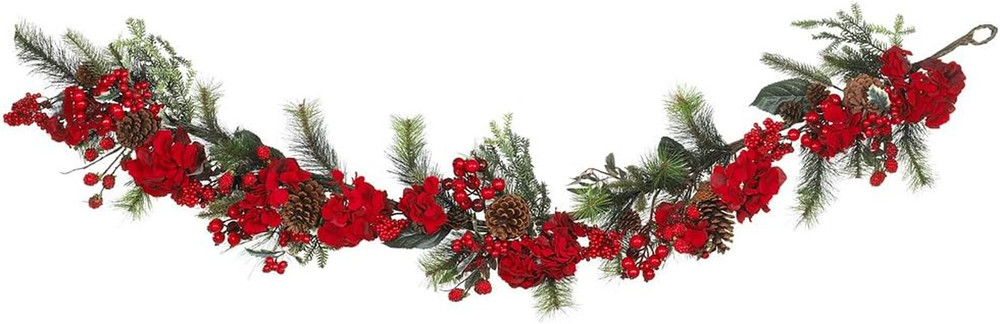 72In. Hydrangea Garland
