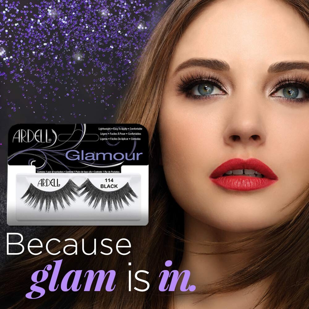 Ardell Eye Lash #114 Black (4 Pack)