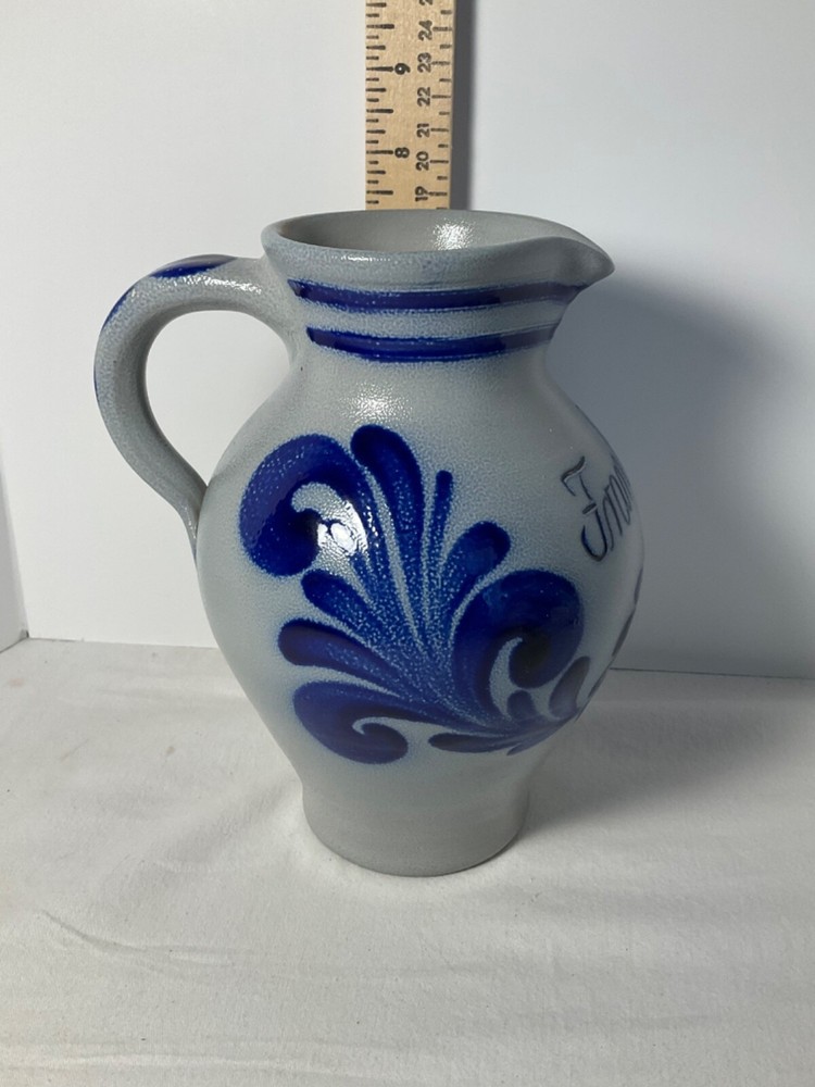 FRANKFURT pottery pitcher Schltz 1L