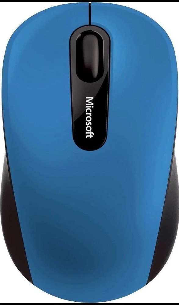 Microsoft Wireless Bluetooth Mobile 3600 Cyan Blue Mouse, NEW SEALED