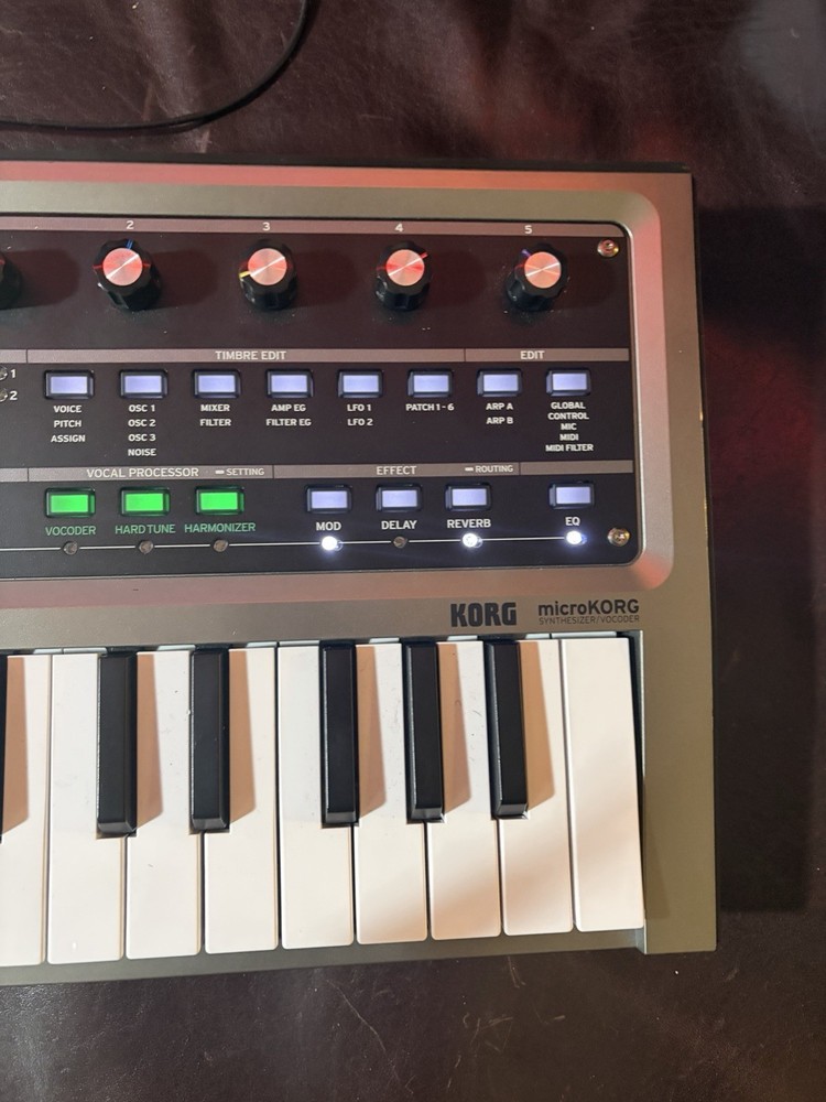 Korg MicroKorg 2 Synthesizer w/ Vocoder & Looper