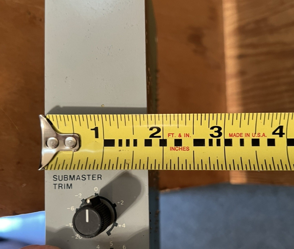 pair vintage 1982-83 Neotek Series I submaster console strips modules