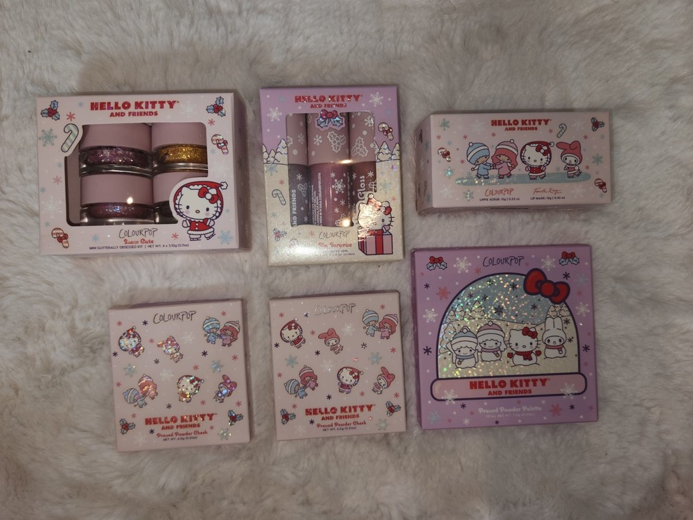 Hello Kitty Snow Much Fun Colourpop Make Up Set