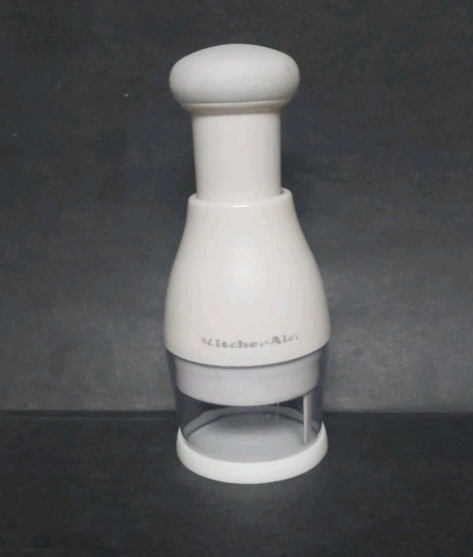 KITCHENAID MANUAL HAND FOOD CHOPPER WHITE