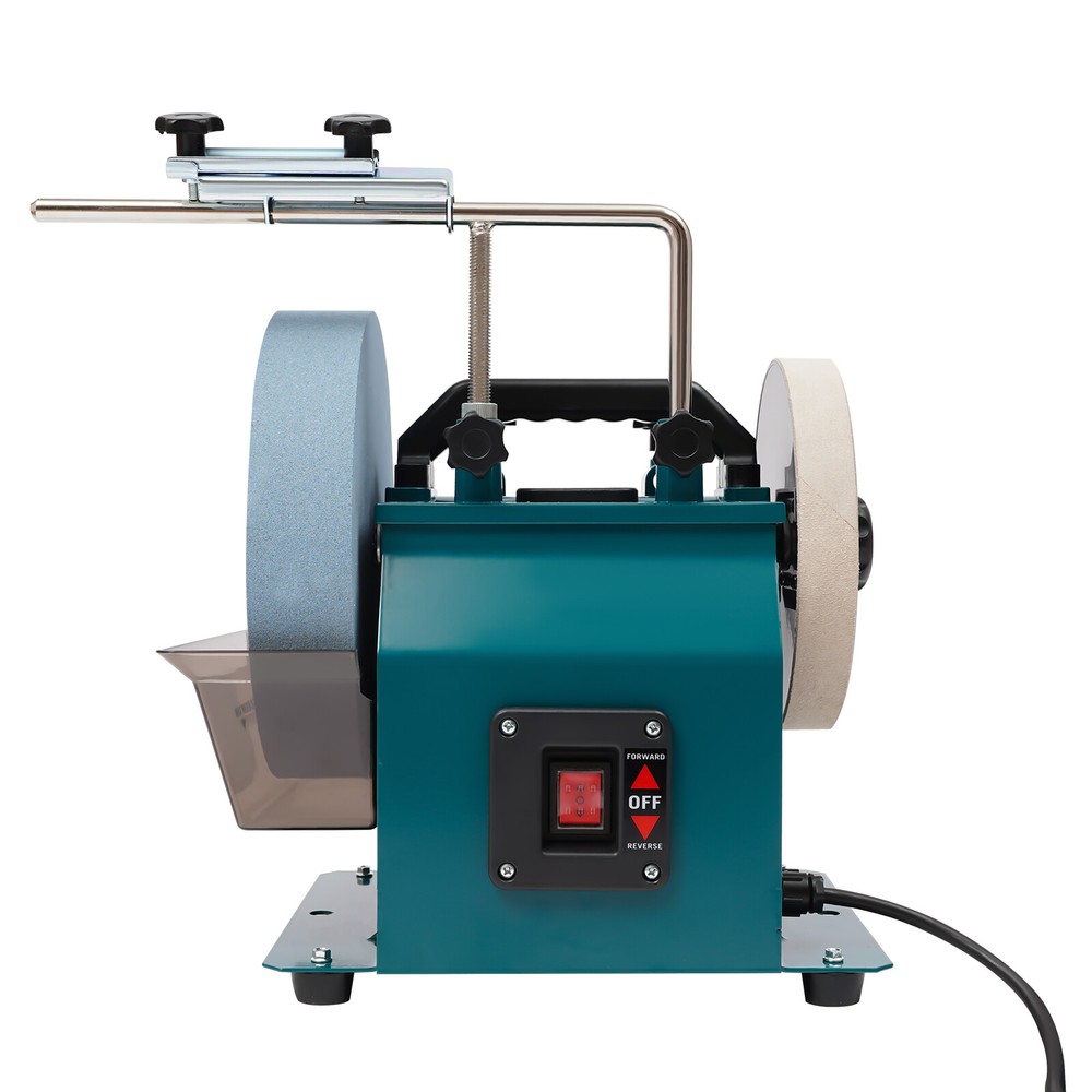 Knife Sharpening Machine 10-Inch Two-Direction Water Cooled Wet & Dry Sharpener