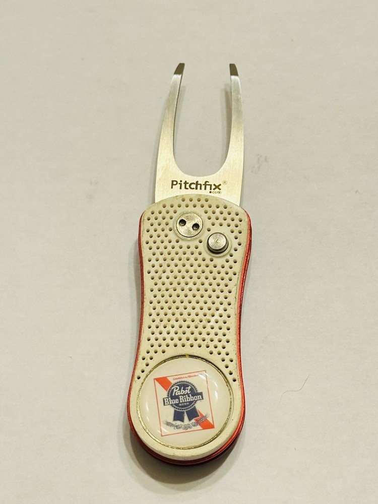 Pabst Blue Ribbon Beer Divot Tool