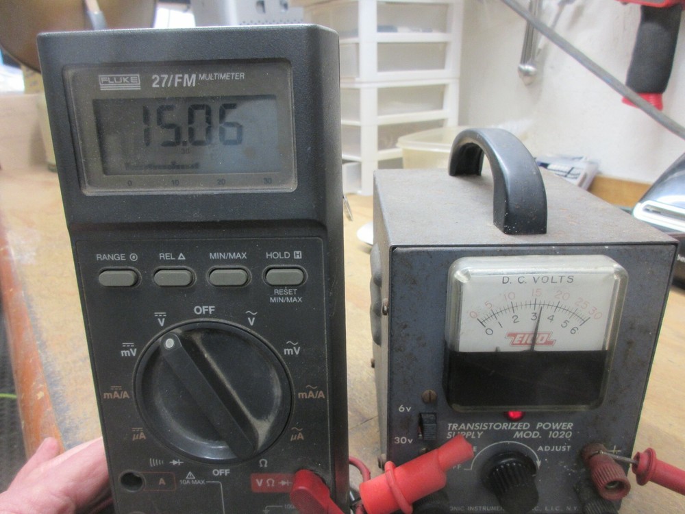 Vintage EICO Model 1020 Transistorized Power Supply