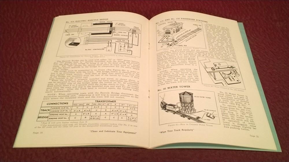 LIONEL POST WAR 1949 OPERATING INSTRUCTIONS BOOKLET