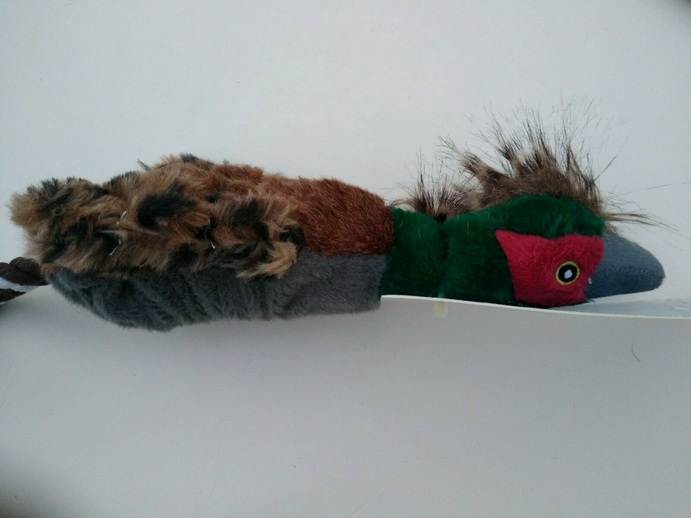 Dog Toy sgueaking birds pull and squeak feasant