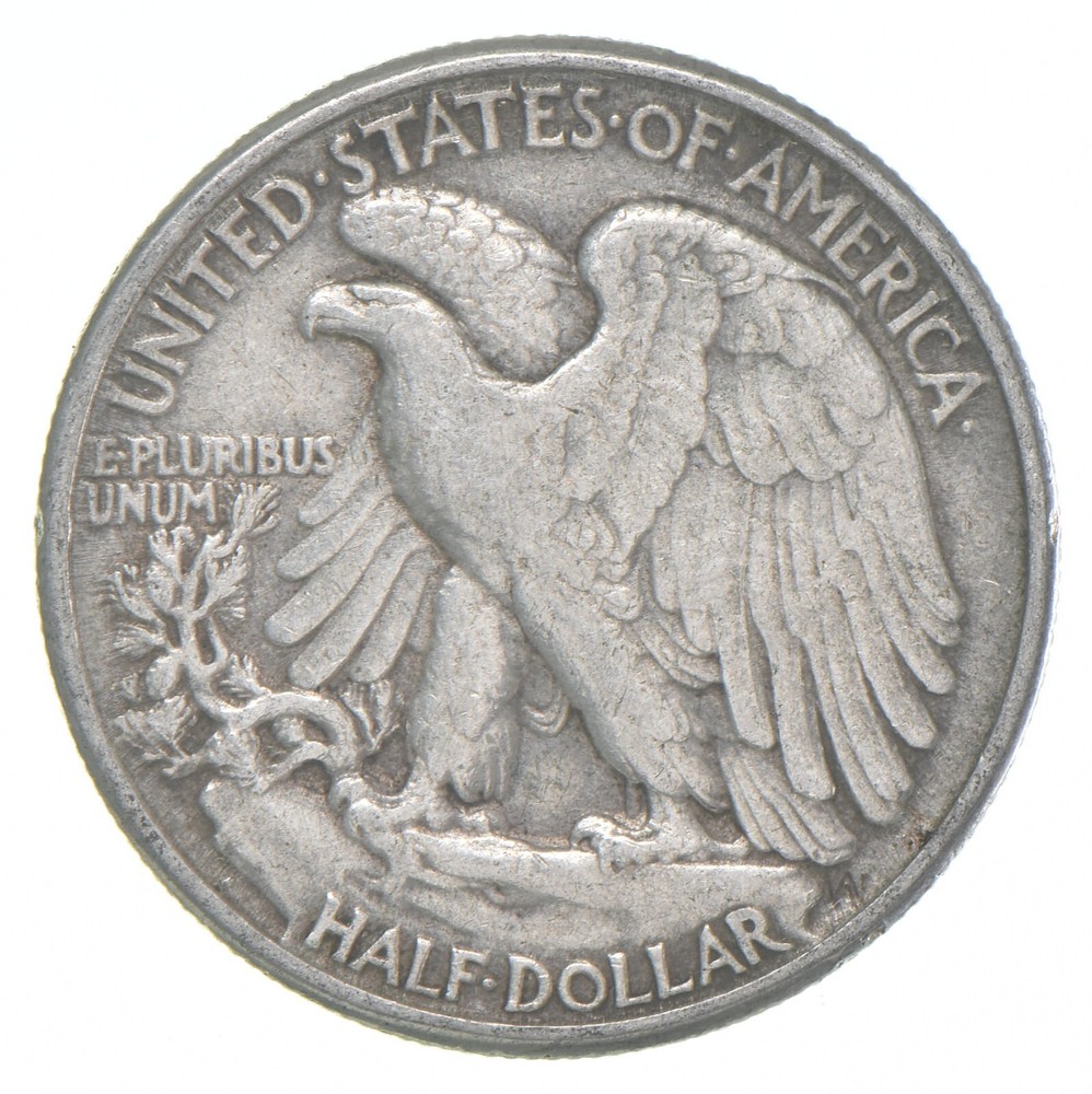 1942 XF Walking Liberty Half Dollar