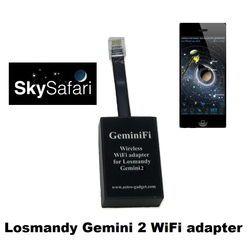 GeminiFi 2 - Wi-Fi adapter for Losmandy Gemini 2
