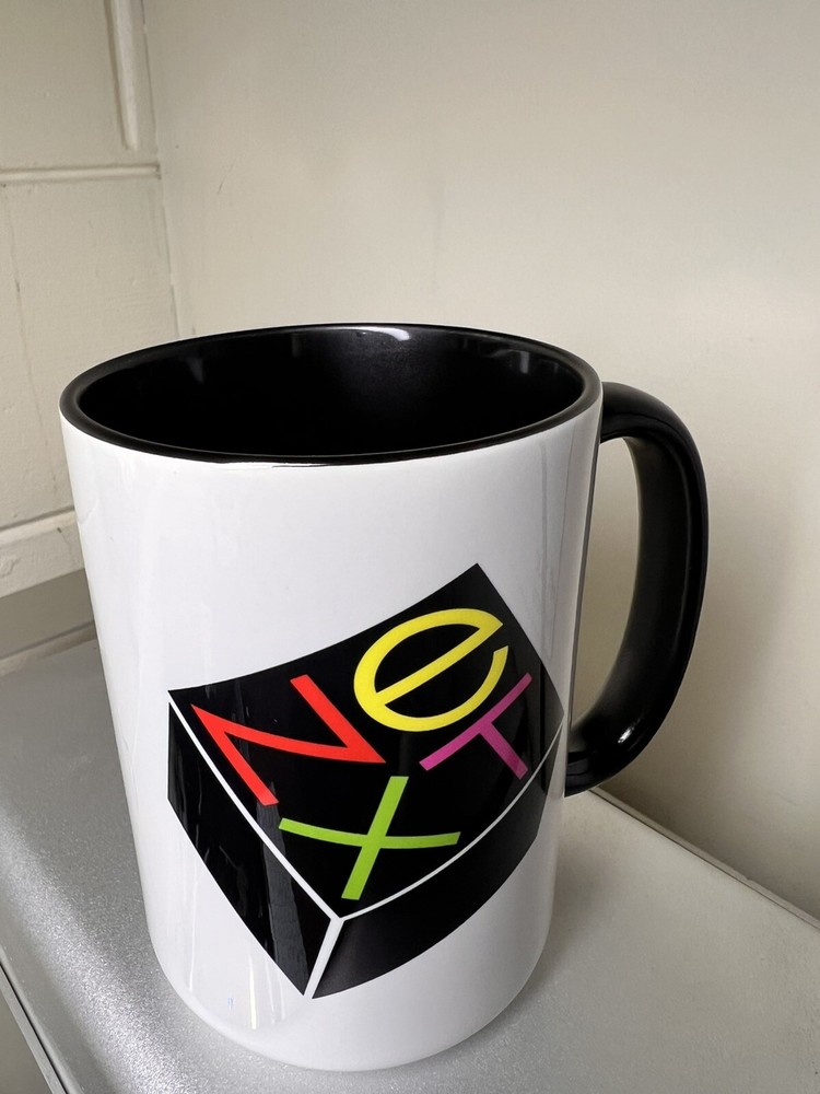 Next Computer Logo 15 oz Coffee Mug Steve Jobs