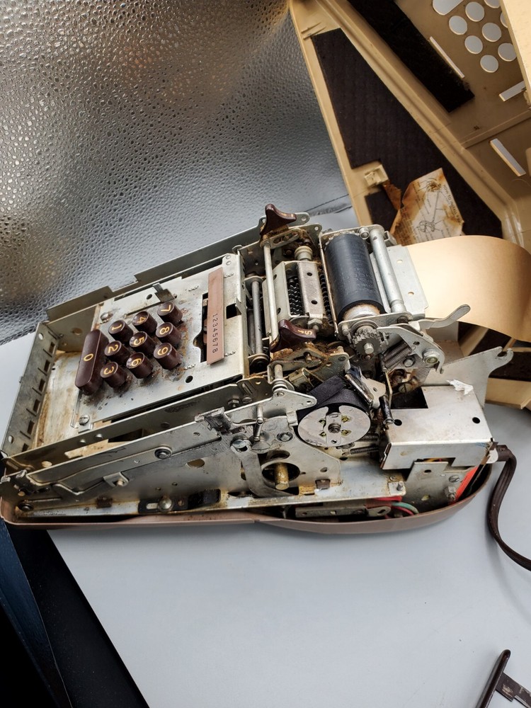 Vintage Victor 7 82 54 Adding Machine Calculator