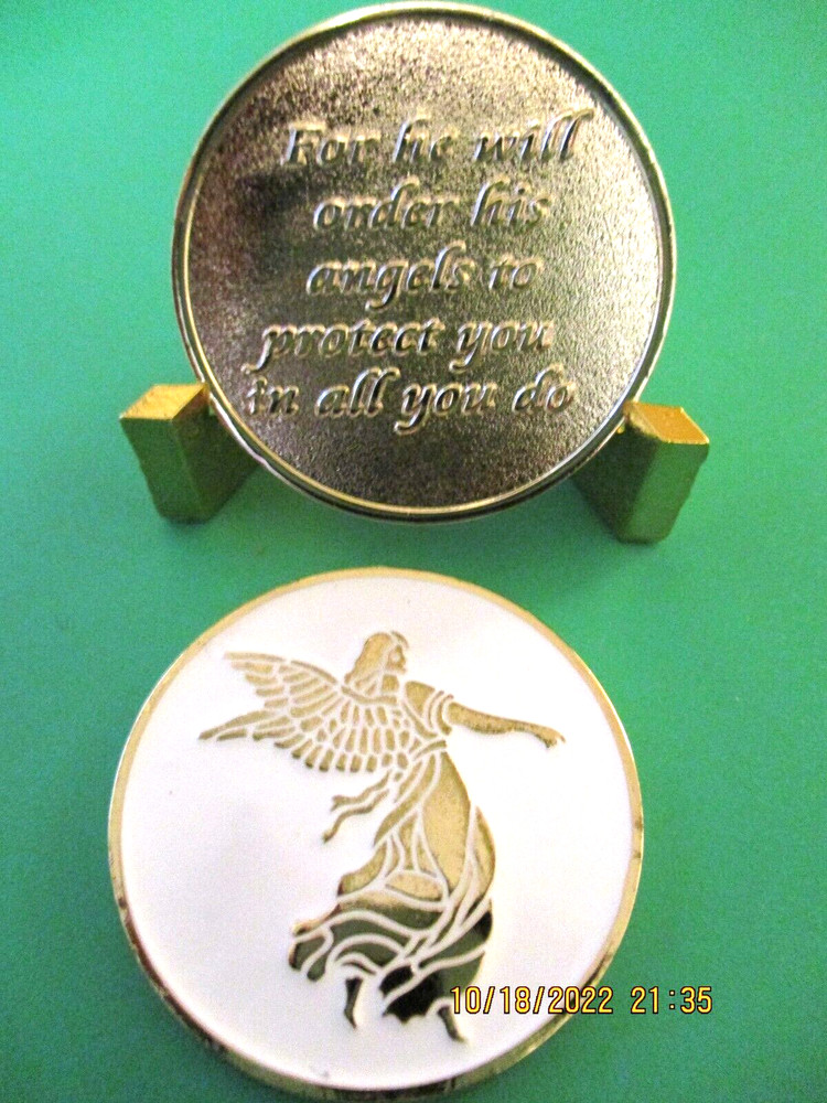 Coin Brass Chip All 12 Step Programs Medallion Surrender / Serenity