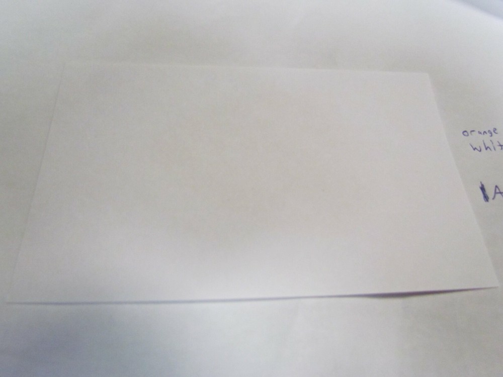 Dick Schofield autographed Cut/Index Card