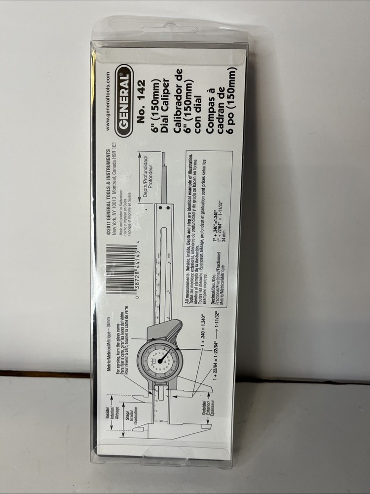 General Tools 142 Dial Caliper