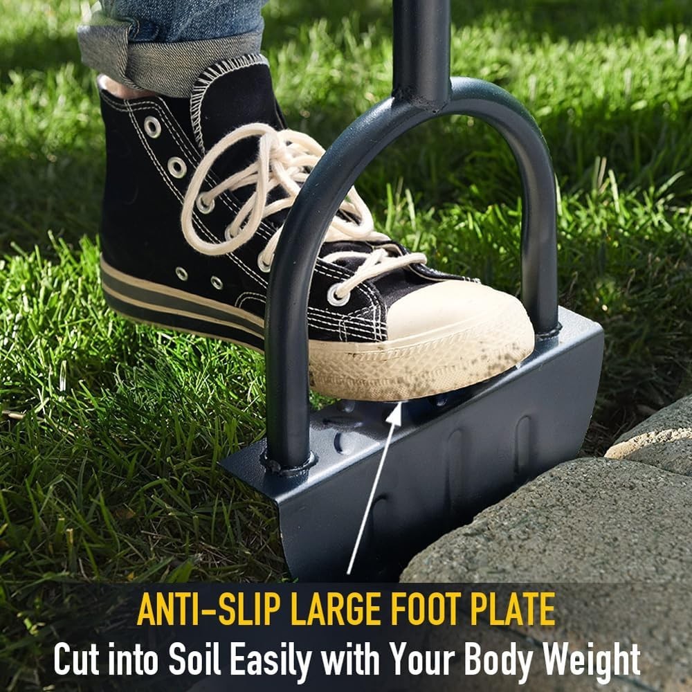 Half Moon Lawn Edger for Neat Walkway Borders