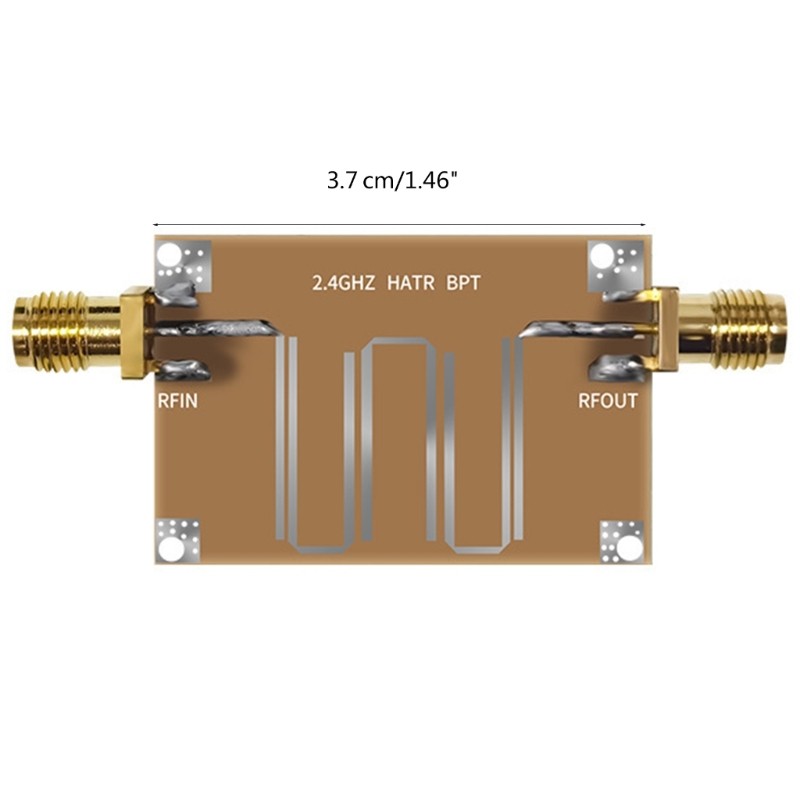Boost Communication Distance with 2.4GHZ Microstrip Bandpass Filter Modules