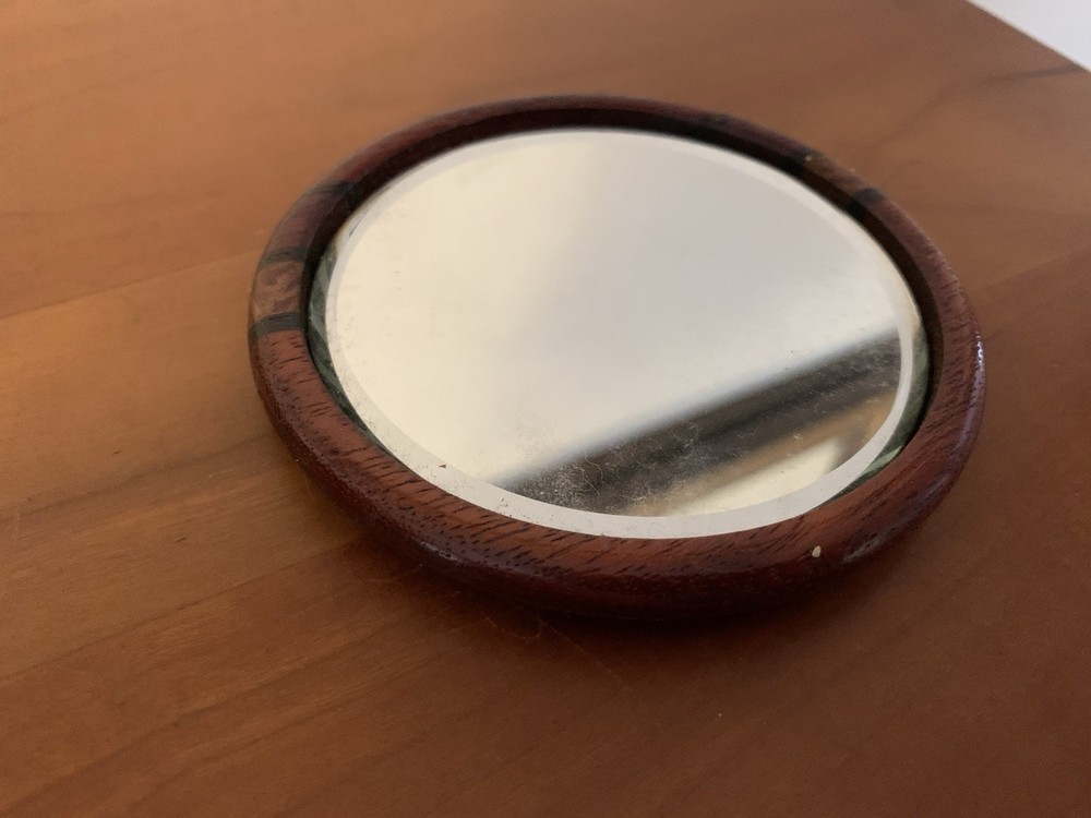 Handmade Mirror With Cloth Pouch