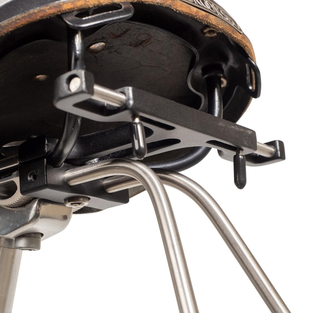 Bagman Sport Medium Saddlebag Support Rack for Bicycles, Quick Release, Suppo...