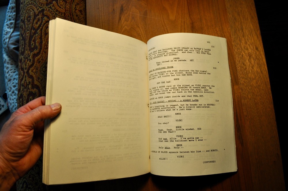 BATMAN Sam Hamm Warner Bros. Screenplay 3rd DRAFT February 29th 1988