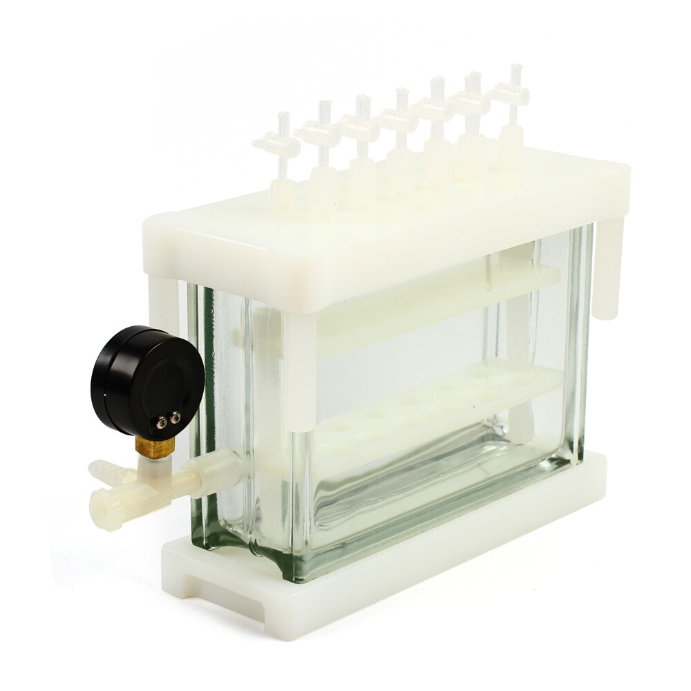 12 Position Lab Solid Liquid Phase Extraction SPE Manifold Vacuum Extracting Set